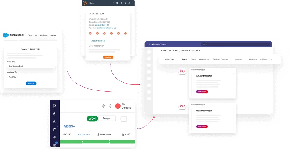 Automate routine tasks and focus on what really matters – your customers’ needs with Microsoft Teams integration through nBold