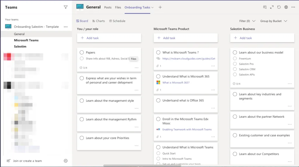 Microsoft teams template for remote onboarding