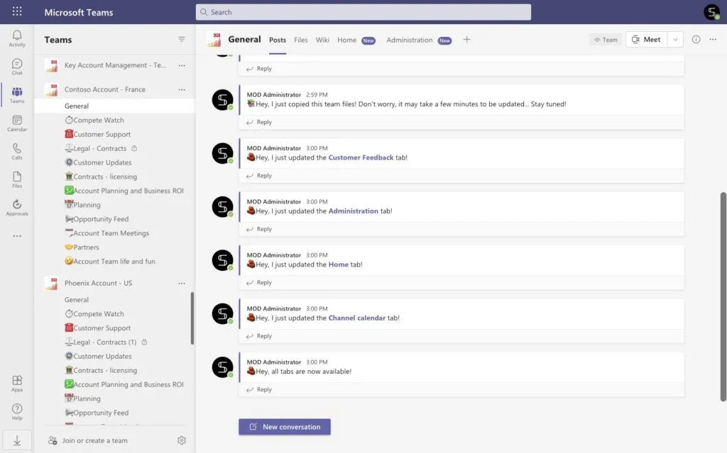 Key Account Management Teams Template