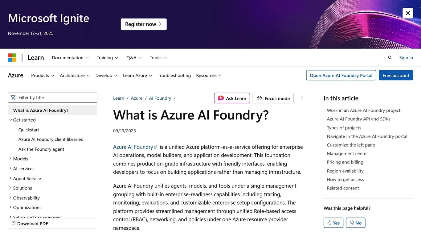 Azure AI Studio