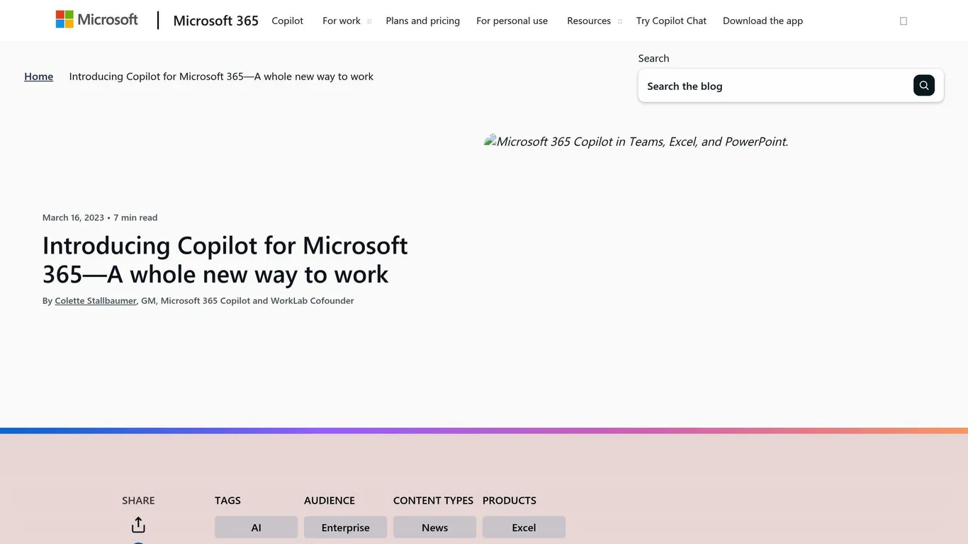Microsoft 365 Copilot