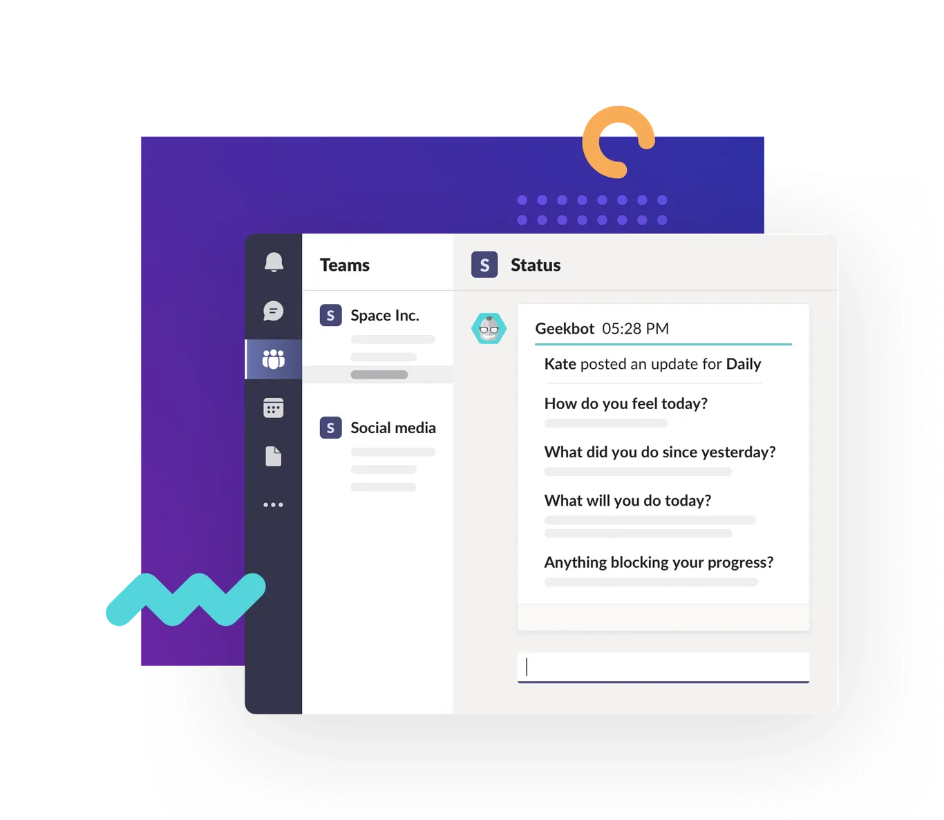 Geekbot productivity apps