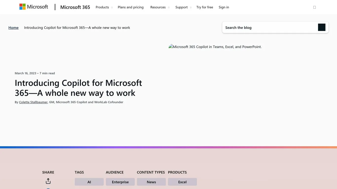 Microsoft 365 Copilot