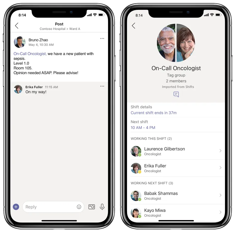 microsoft teams for hospitals