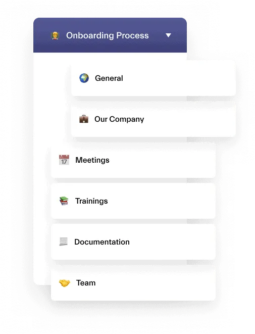 Onboarding Process Microsoft Teams template nBold