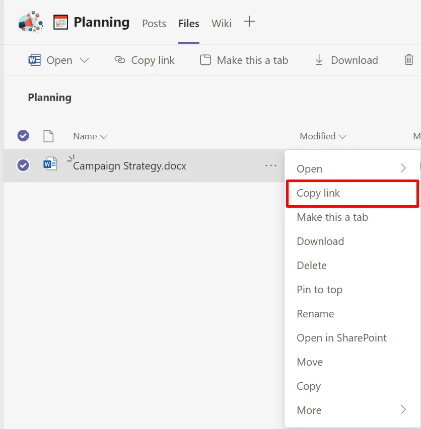 Collaborate on documents in Microsoft Teams
