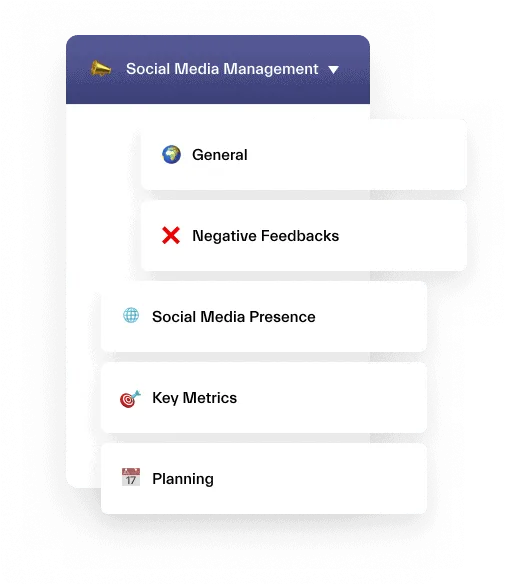 Social Media Management Microsoft Teams template nBold