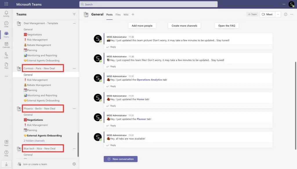 Microsoft Teams naming convention