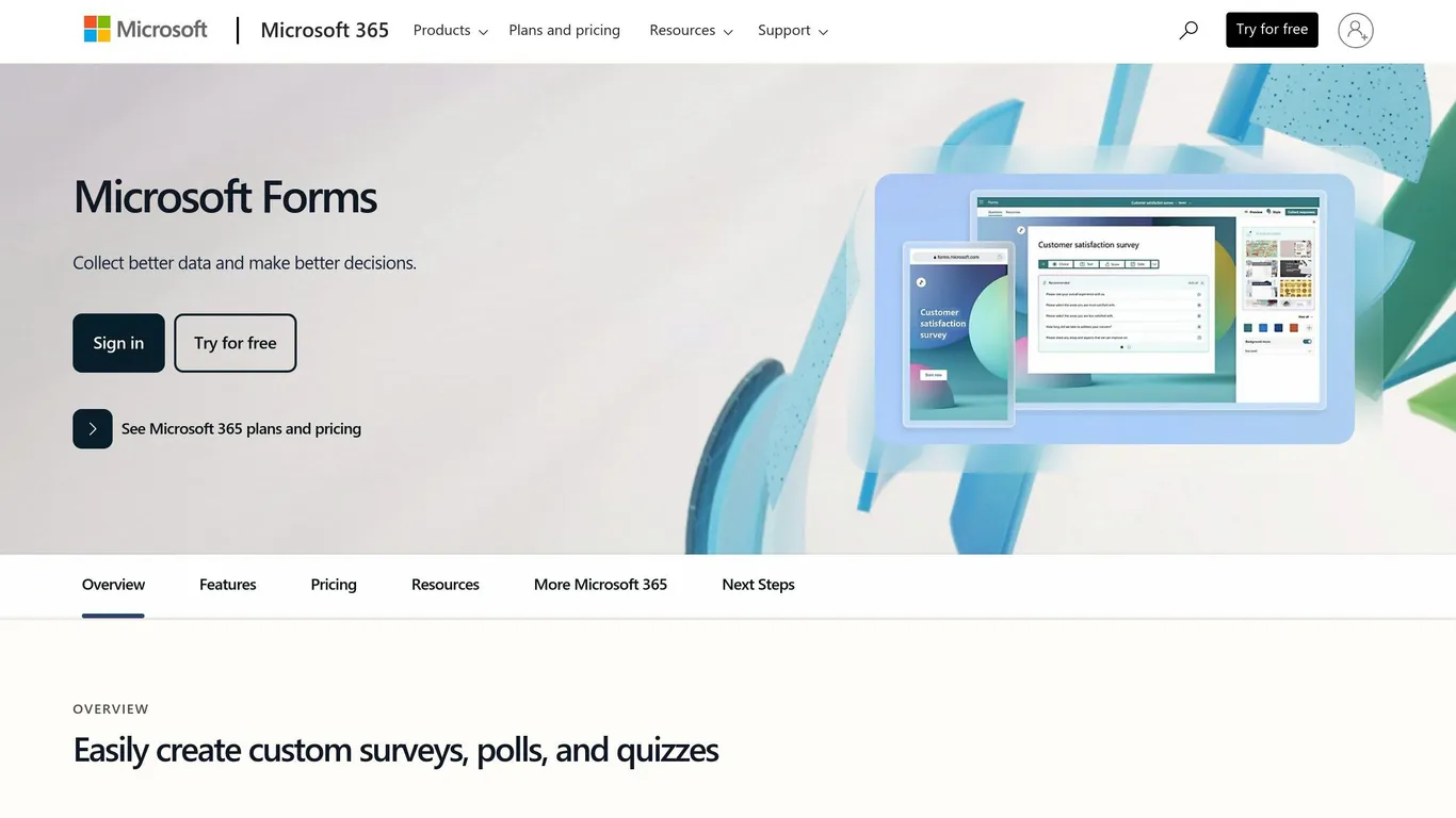 Microsoft Forms
