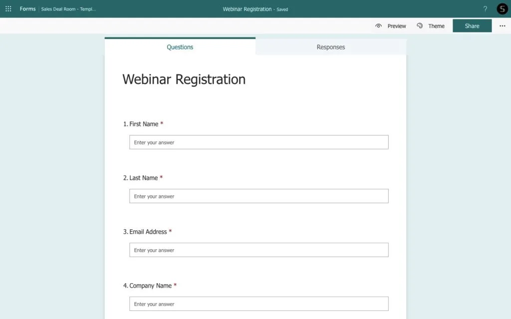 Microsoft Forms