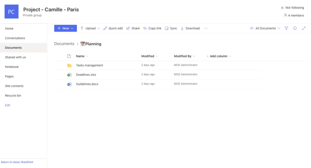 Planner and SharePoint