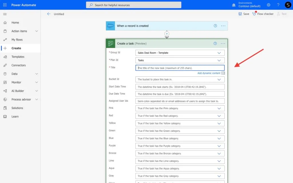 Power Automate Planner Salesforce