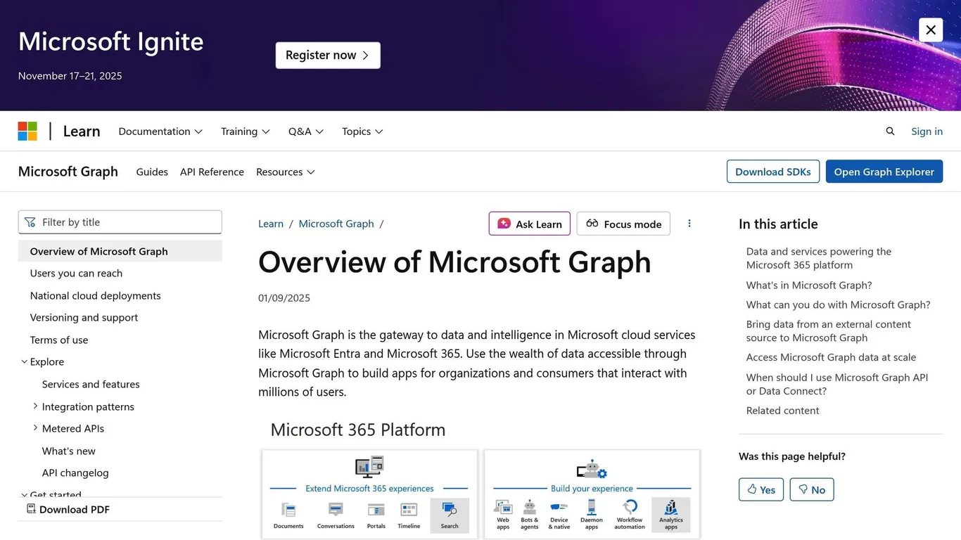 Microsoft Graph