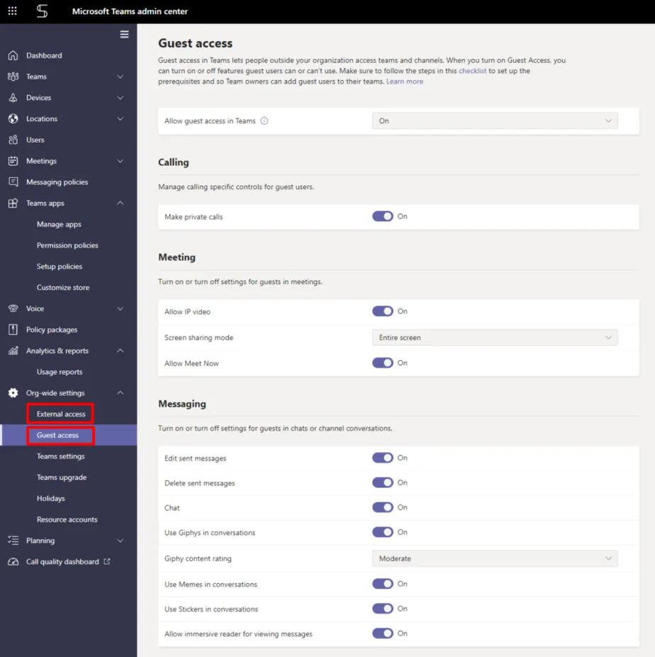 Microsoft Teams challenges: guest access