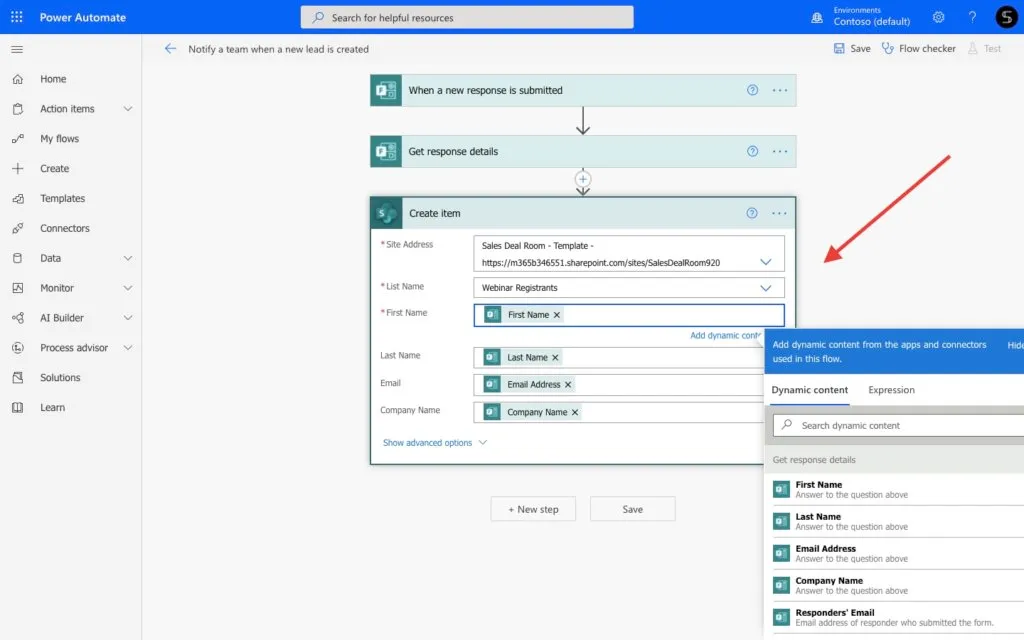 Power Automate Forms SharePoint