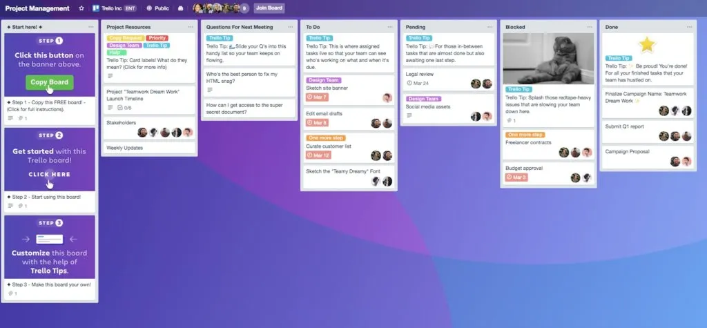 trello-project-management 