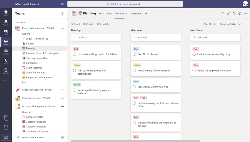 Microsoft Office Planner Templates
