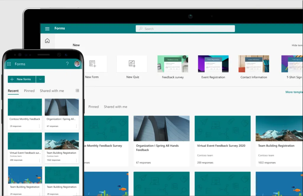 Microsoft forms