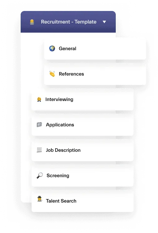 Recruitment Process Microsoft Teams template nBold