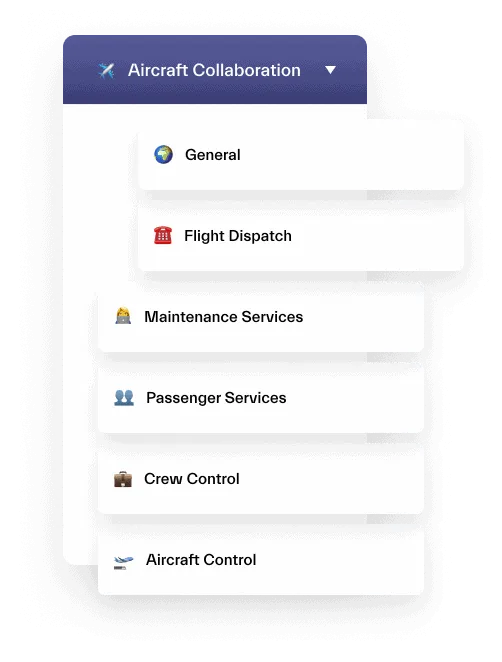 Aircraft Collaboration Microsoft Teams template nBold